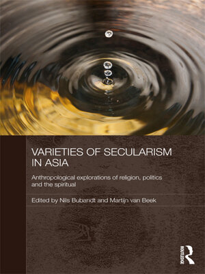 cover image of Varieties of Secularism in Asia